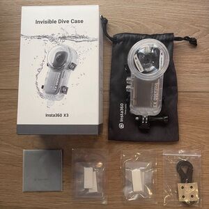 NEW Insta 360 X3 Invisible Dive Case